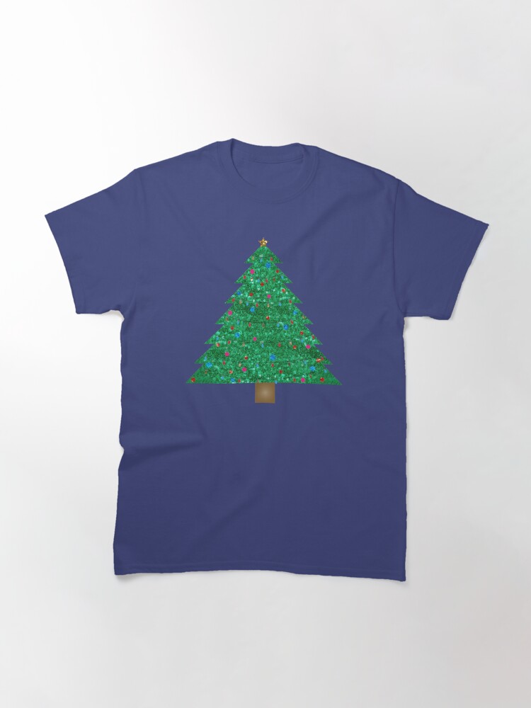 Discover sequin print christmas tree Classic T-Shirt
