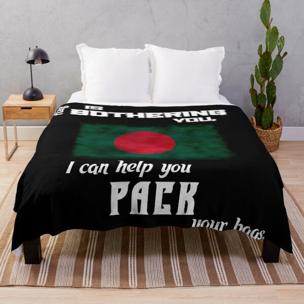 Item preview, Bangladeshi flag - pack your bags designed and sold by 2Girls1Shirt.