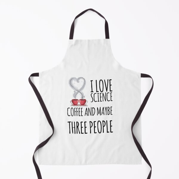 Item preview, I love science, coffee and maybe three people graphic designed and sold by ScienceCentre.