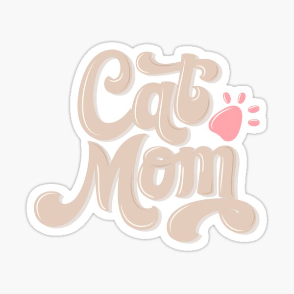 Item preview, Cat mom designed and sold by Sandra Brezina.