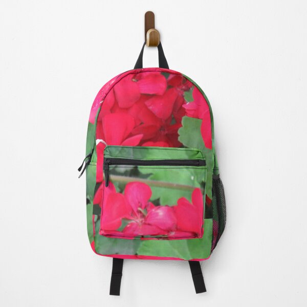 Item preview, Bright red pelargonium designed and sold by greentiger1.