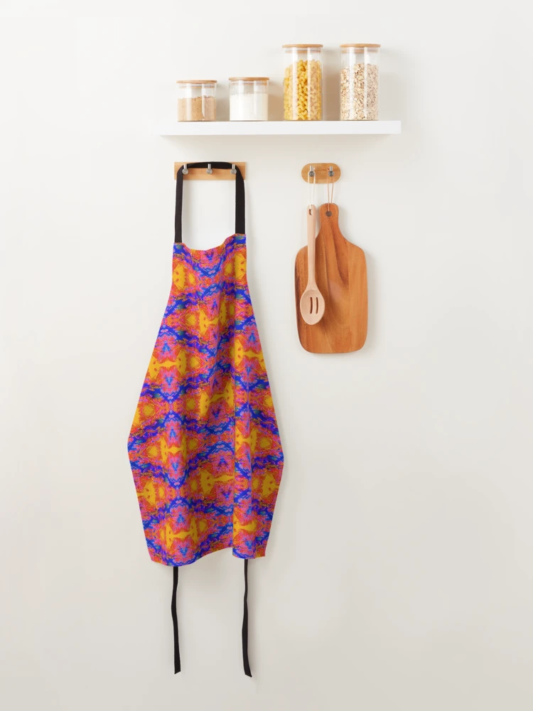 Thumbnail 4 of 6, Apron, Smoke Design designed and sold by Rachael Atkins.