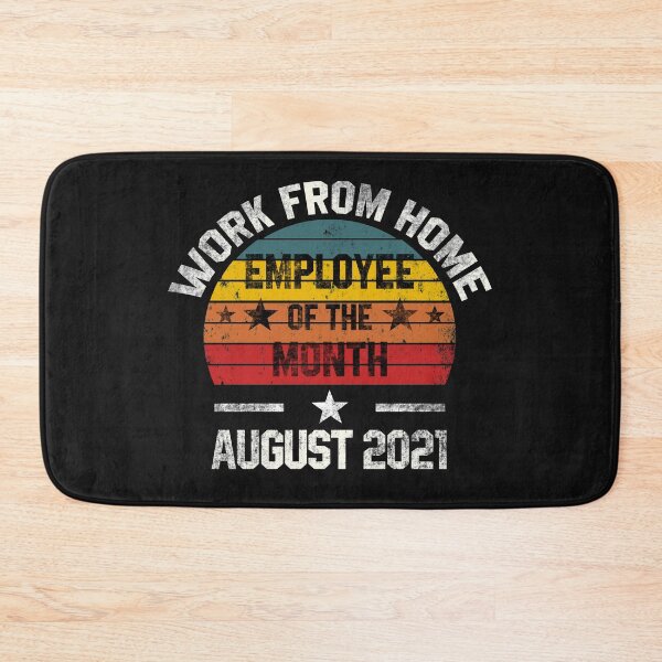 Item preview, Work from Home Employee of the Month August 2021 designed and sold by Koi-Art.