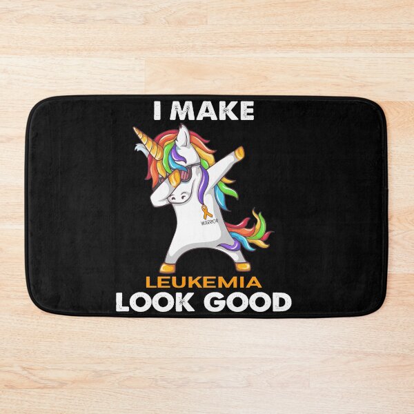 Item preview, I Make LEUKEMIA Look Good Cute Unicorn Dabbing designed and sold by heppenp.