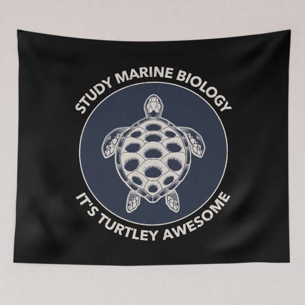 Item preview, Study Marine Biology, It's Turtley Awesome designed and sold by OldCamp.