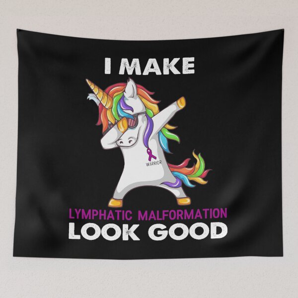 Item preview, I Make Lymphatic Malformation Look Good Cute Unicorn Dabbing designed and sold by heppenp.