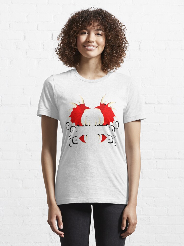 T-shirt essentiel ''Aile de démon' : autre vue