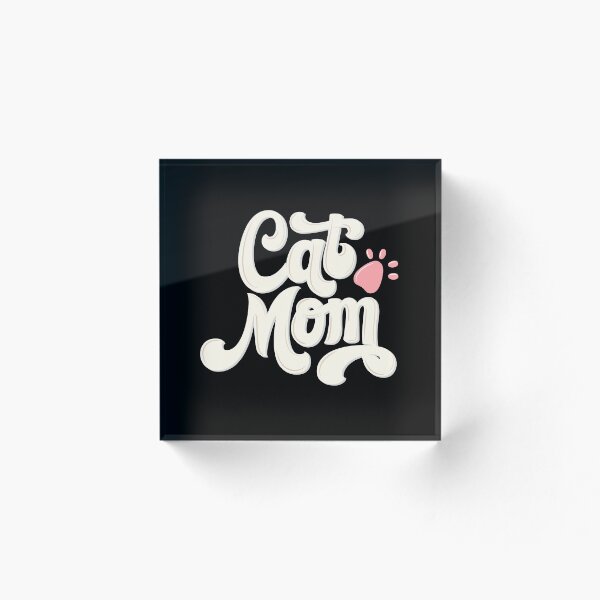 Item preview, Cat mom designed and sold by Sandra Brezina.