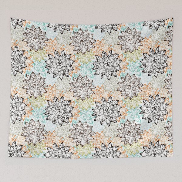 Item preview, Floral Seamless Background designed and sold by PavelVectors.