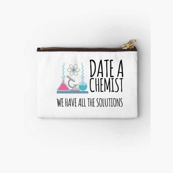 Item preview, Date a chemist we have all the solutions funny science  designed and sold by ScienceCentre.