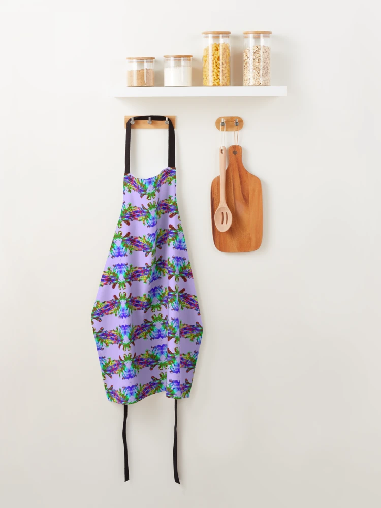 Thumbnail 4 of 6, Apron, Smoke Design designed and sold by Rachael Atkins.