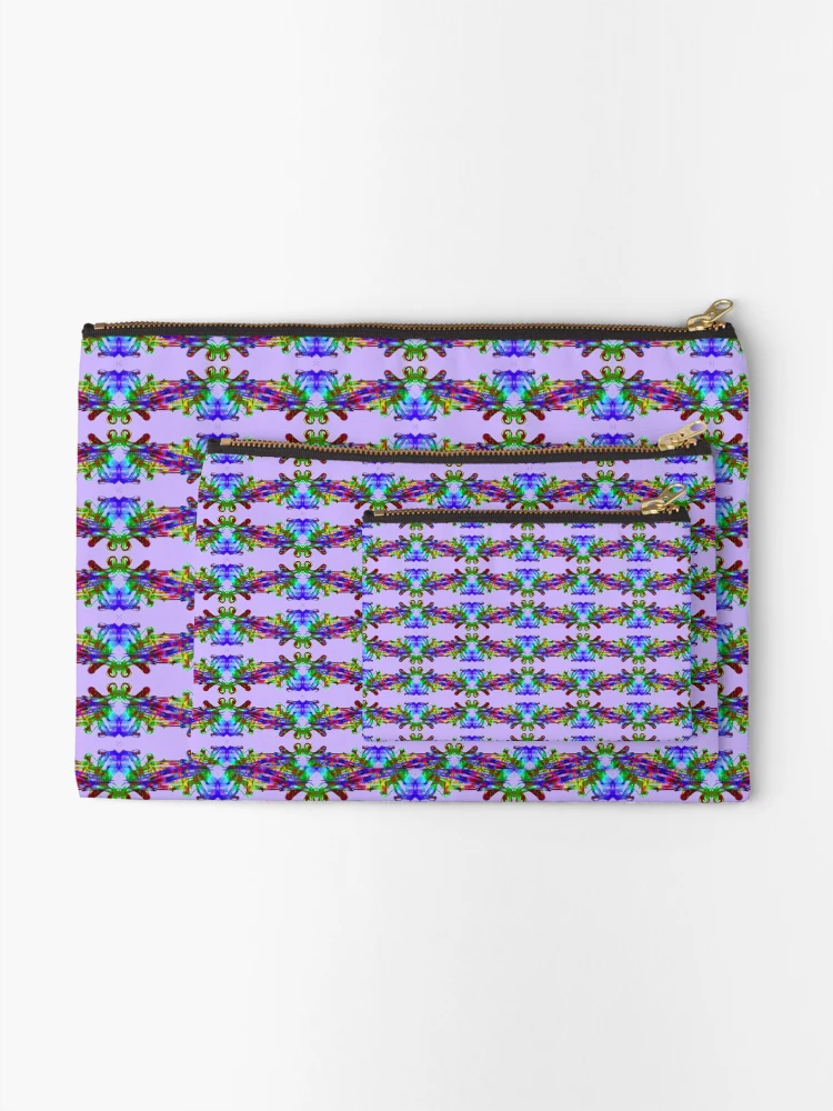 Thumbnail 2 of 4, Zipper Pouch, Smoke Design designed and sold by Rachael Atkins.