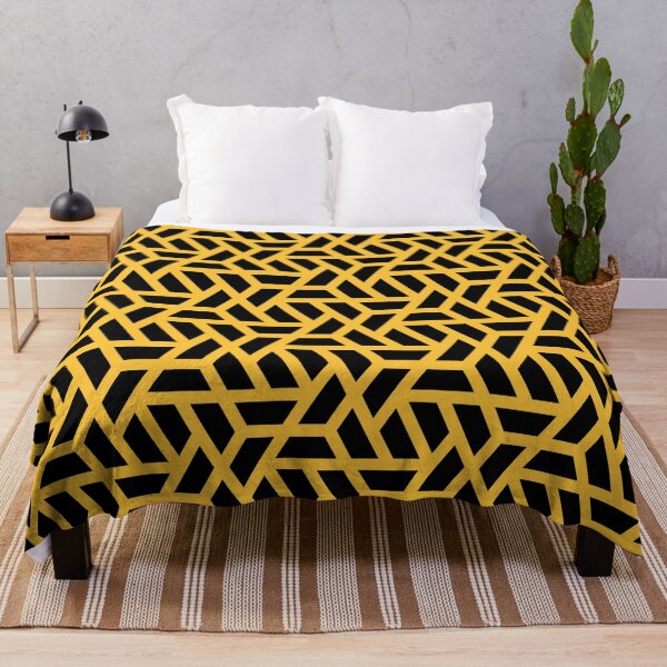 Item preview, Patrón geométrico: Apertura: Negro / Amarillo designed and sold by Red Wolf.