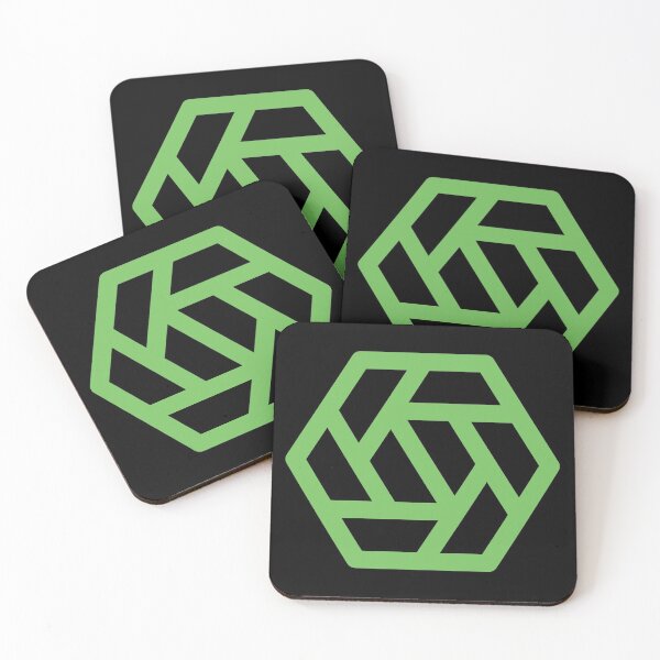 Item preview, Geometric Pattern: Aperture: Black/Green designed and sold by Red Wolf.