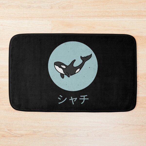 Item preview, Orca Japanese Kanji シャチ,  Marine Biology designed and sold by OldCamp.