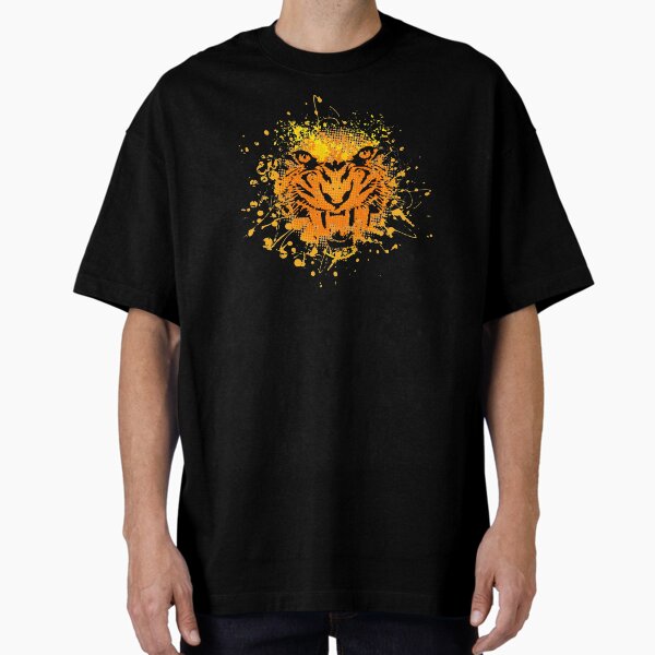 Item preview, Vector Grunge angry tiger face. designed and sold by orgus88.