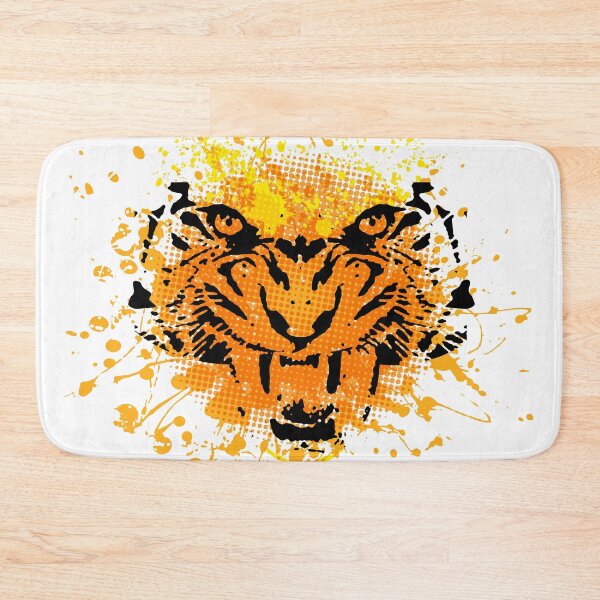 Item preview, Vector Grunge angry tiger face. designed and sold by orgus88.