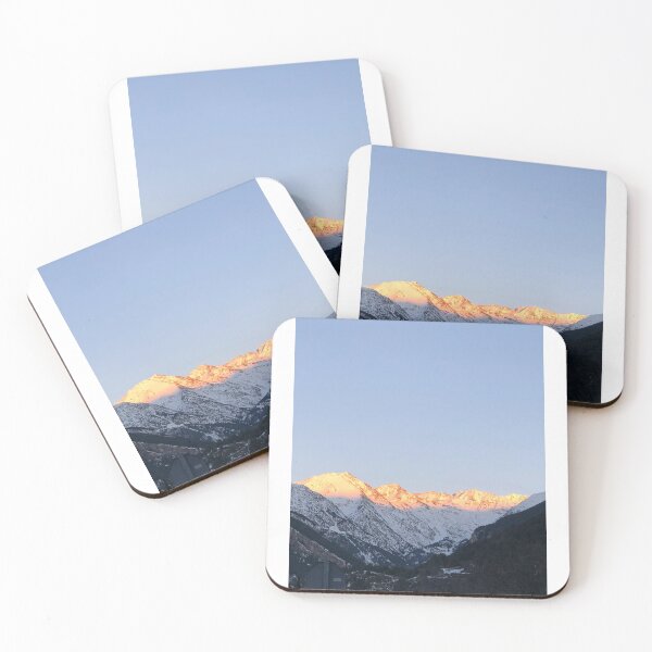 Item preview, Snowy Mountain Sunrise designed and sold by BenjaminC13.