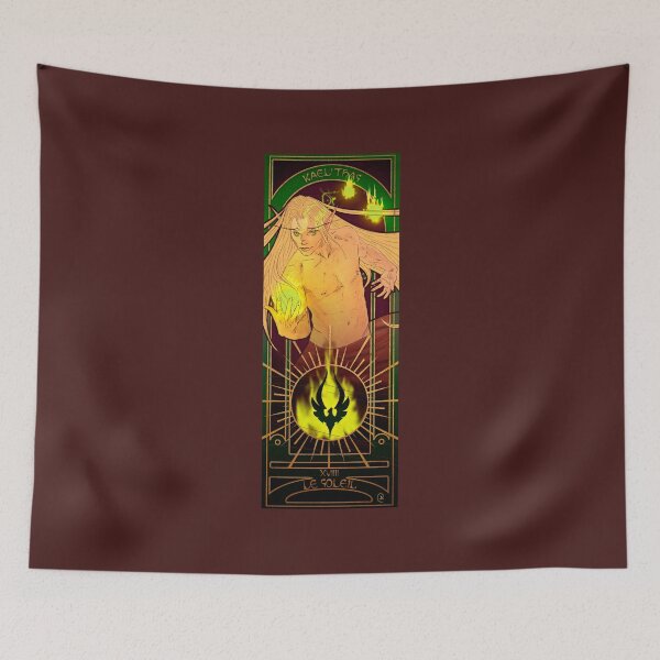Item preview, Fanart: Tarot card in Art Nouveau style: The Sun, Kael'thas designed and sold by AlexaelArtworks.