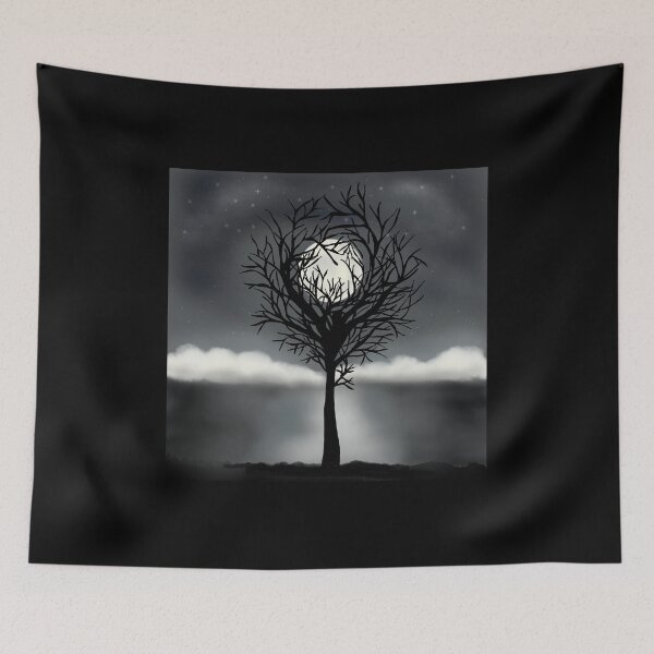 Item preview, A lone tree designed and sold by Quirknmore.