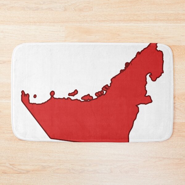 Item preview, Flat Styled United Arab Emirates Map designed and sold by Qestro.