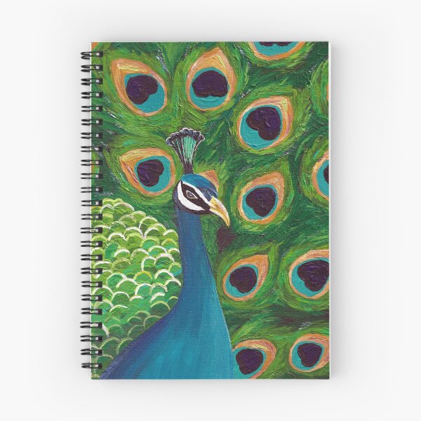 Item preview, Peacock Original Acrylic Painting Artwork designed and sold by opalime.