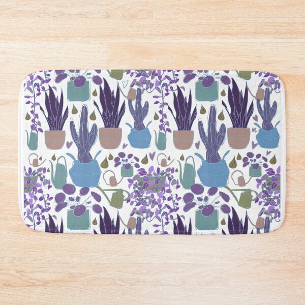 Item preview, Moody plants and watering cans  designed and sold by willowsbunnies.