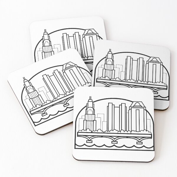 Item preview, Columbus Skyline Icon designed and sold by cymbellne.