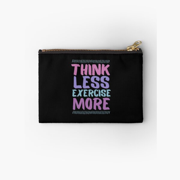 Item preview, Think Less Exercise More  designed and sold by Zentropik.
