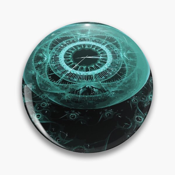 Item preview, Quantum psychedelic illusion clock  designed and sold by SpiritGender.