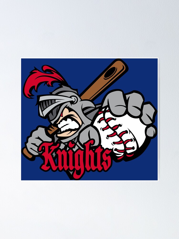 "Knights Baseball Logo" Poster by DavidAyala Redbubble