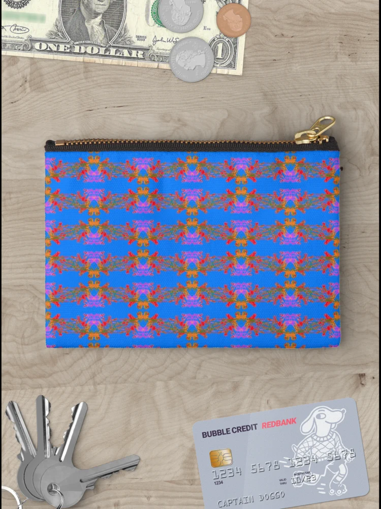 Thumbnail 3 of 4, Zipper Pouch, Smoke Design designed and sold by Rachael Atkins.