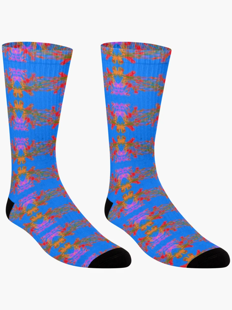 Thumbnail 3 of 5, Socks, Smoke Design designed and sold by Rachael Atkins.