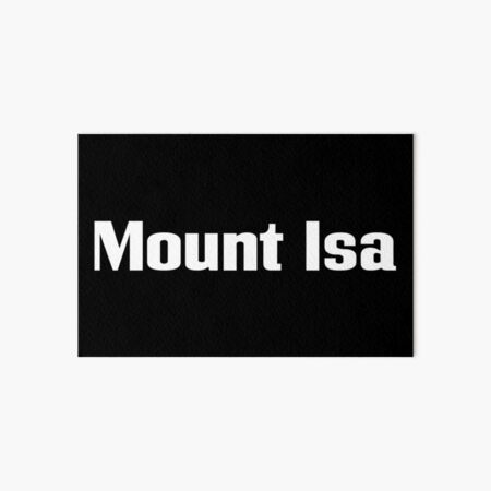 Vista previa del artículo con la obra «Monte Isa», diseñado y vendido por ProjectX23.