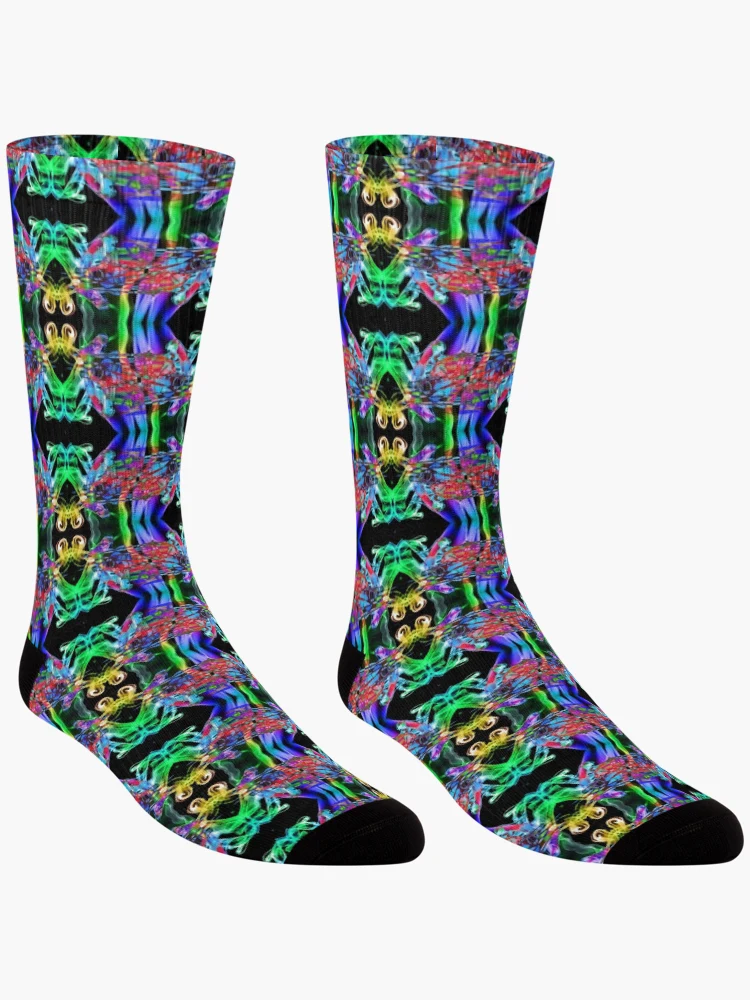 Thumbnail 3 of 5, Socks, Smoke Design designed and sold by Rachael Atkins.