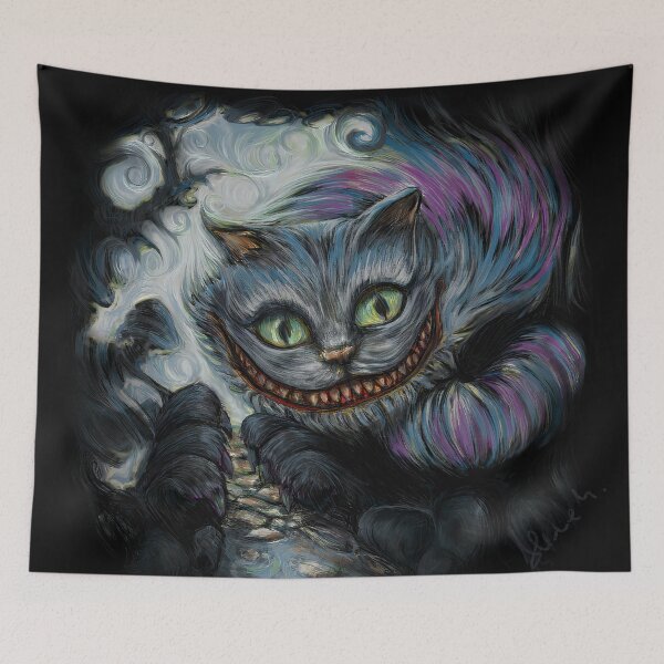 Item preview, Cheshire fan-art designed and sold by TheMoonCookie.