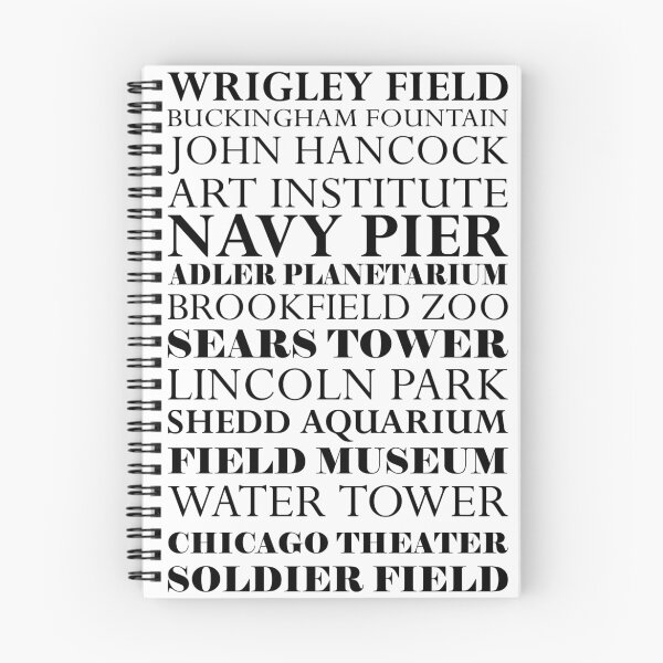 Item preview, Chicago Landmarks designed and sold by PeppermintCreek.