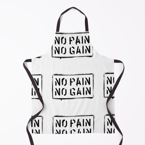 Item preview, Inspirational Quote No Pain No Gain designed and sold by OffTheWallPrint.