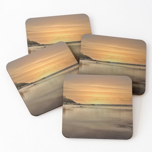 Item preview, St Michaels Mount sunset orange designed and sold by kathleenjean.