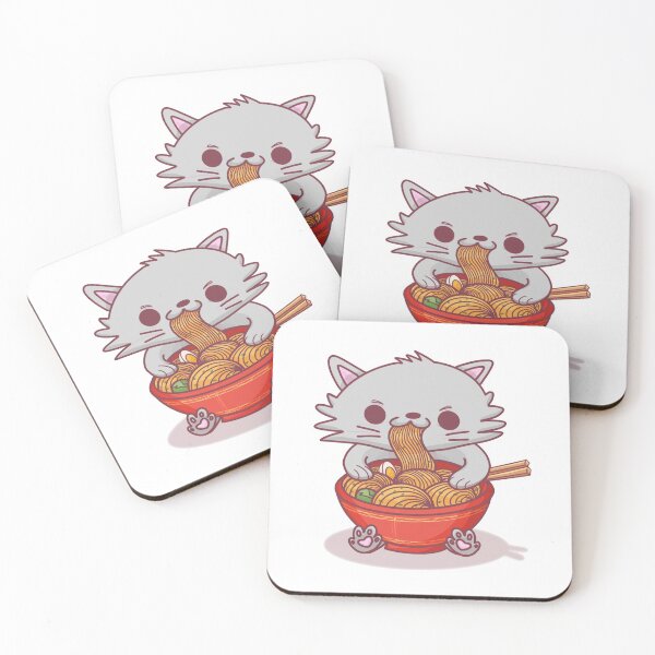 Item preview, Ramen Hungry Cat  designed and sold by Miezka.