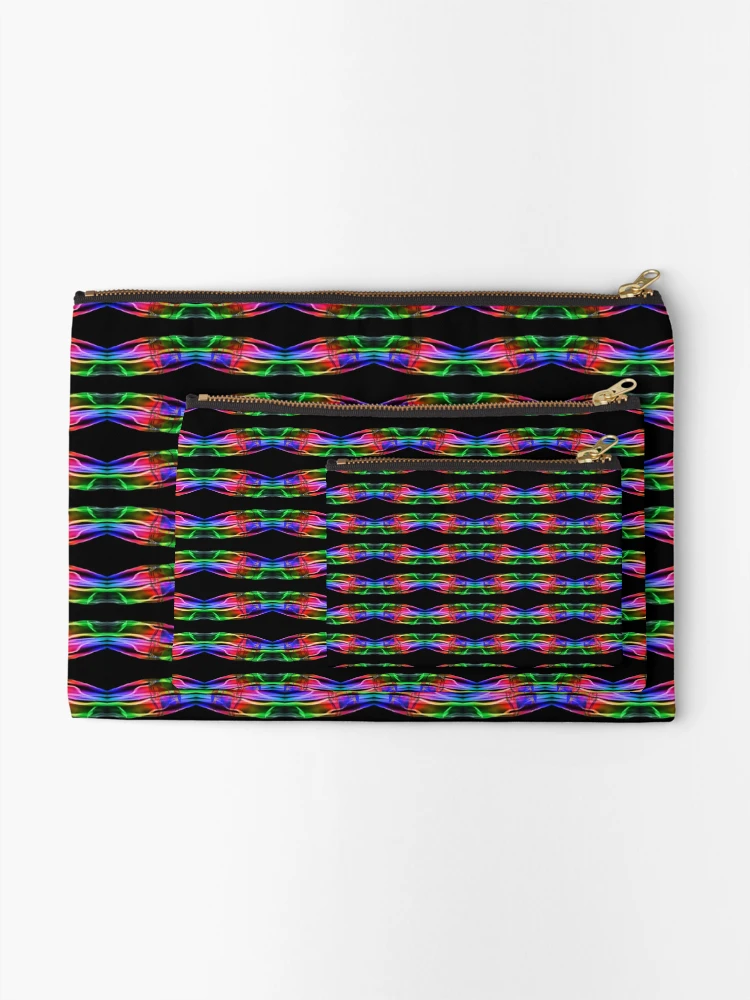 Thumbnail 2 of 4, Zipper Pouch, Smoke Design designed and sold by Rachael Atkins.