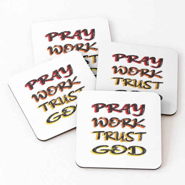 Item preview, Pray Work Trust God designed and sold by ibrastore.