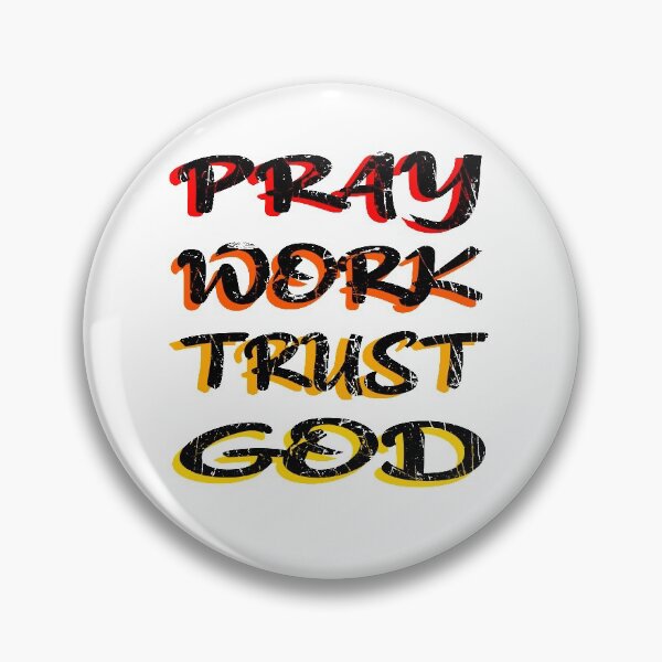 Item preview, Pray Work Trust God designed and sold by ibrastore.