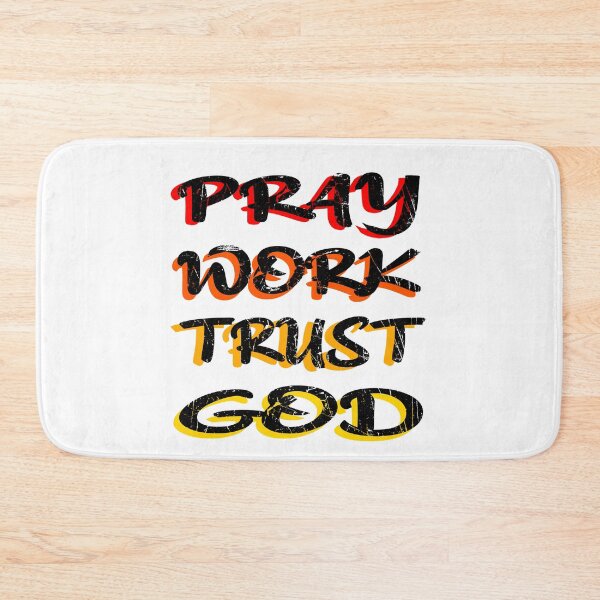 Item preview, Pray Work Trust God designed and sold by ibrastore.