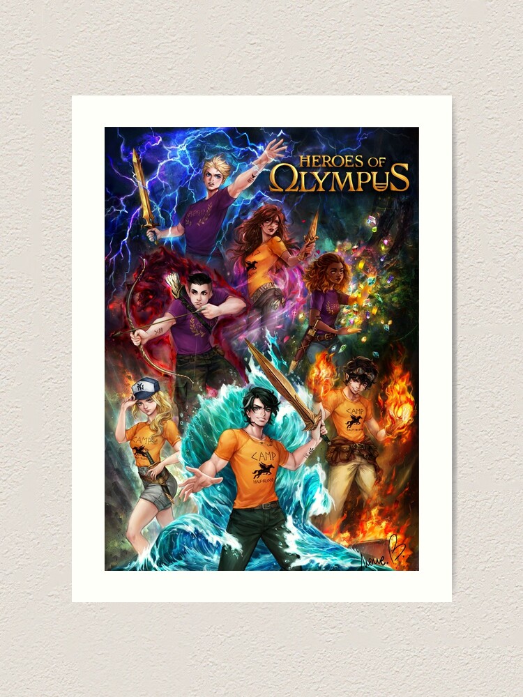 Heroes Of Olympus Art Prints for Sale