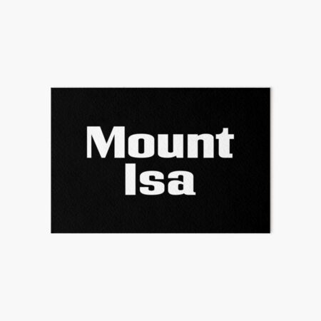 Vista previa del artículo con la obra «Mount Isa», diseñado y vendido por ProjectX23.