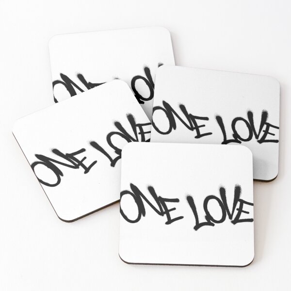 Item preview, Inspirational Quote One Love designed and sold by OffTheWallPrint.
