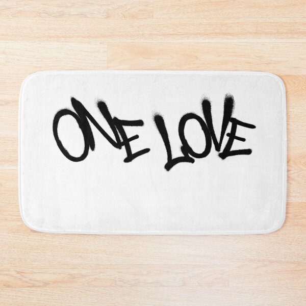 Item preview, Inspirational Quote One Love designed and sold by OffTheWallPrint.