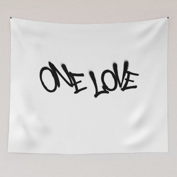 Item preview, Inspirational Quote One Love designed and sold by OffTheWallPrint.