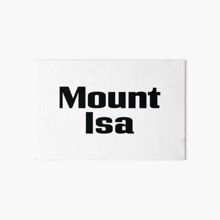 Vista previa del artículo con la obra «Mount Isa», diseñado y vendido por ProjectX23.